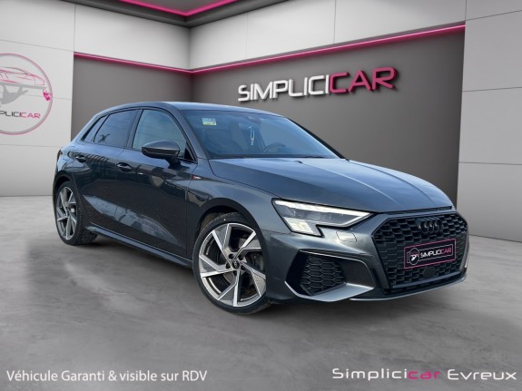 Audi a3 sportback 35 tfsi  s-line 35 tfsi mhev tronic 7 garantie 12 mois occasion simplicicar evreux simplicicar simplicibike...