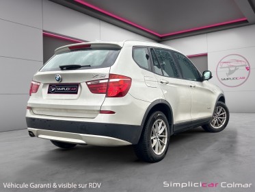 Bmw x3 f25 xdrive 20d 184ch steptronic entretien et distribution à jour garantie 12 mois occasion simplicicar colmar...