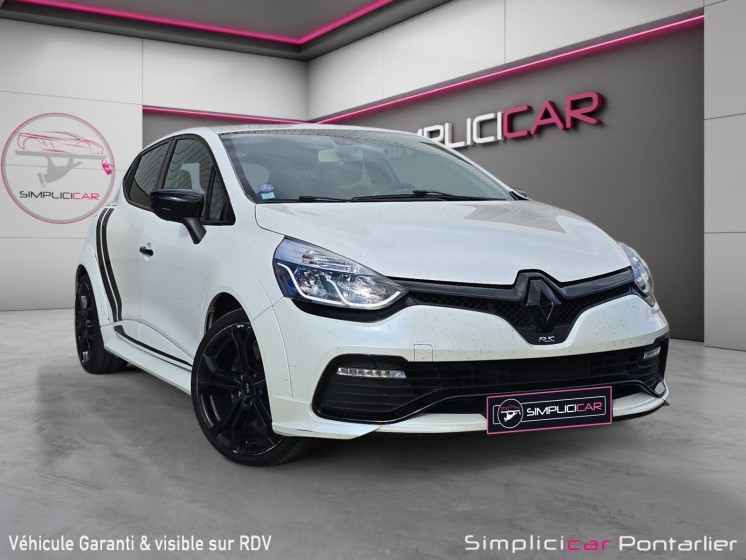 Renault clio iv rs edition limite n°161/250 performance 200ch edc bodykit garantie 12 mois occasion simplicicar pontarlier...