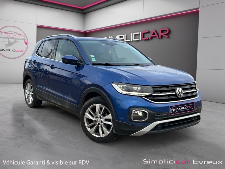 Volkswagen t-cross 1.0 tsi 115 start/stop bvm6 carat garantie 12 mois occasion simplicicar evreux simplicicar simplicibike...