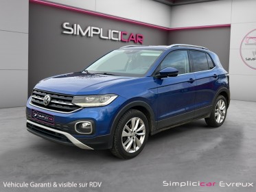 Volkswagen t-cross 1.0 tsi 115 start/stop bvm6 carat garantie 12 mois occasion simplicicar evreux simplicicar simplicibike...
