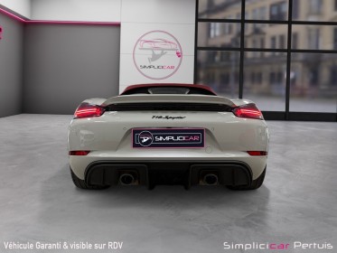 Porsche 718 spyder 4.0i 420 ch occasion simplicicar pertuis  simplicicar simplicibike france