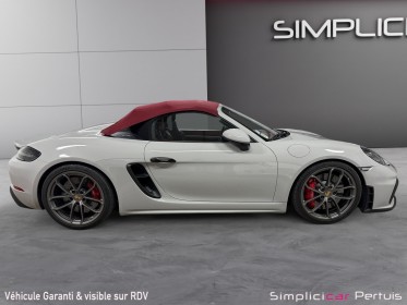 Porsche 718 spyder 4.0i 420 ch occasion simplicicar pertuis  simplicicar simplicibike france
