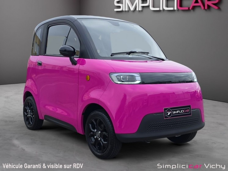 Simplici s1 5.8 kw autonomie 110 km garantie constructeur 24 mois caméra de recul véhicule electrique neuf sans permis...