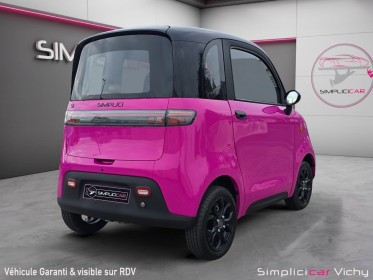 Simplici s1 5.8 kw autonomie 110 km garantie constructeur 24 mois caméra de recul véhicule electrique neuf sans permis...