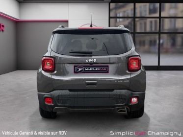 Jeep renegade my20 1.3 gse t4 150 ch bvr6 limited / caméra / led occasion champigny-sur-marne (94) simplicicar simplicibike...