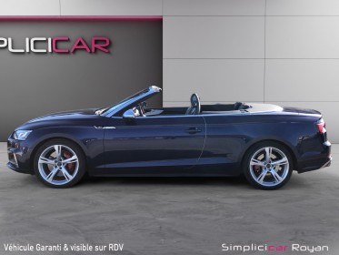 Audi s5 cabriolet v6 3.0 tfsi 354ch tiptronic 8 quattro entretien complet garantie 12 mois occasion simplicicar royan...
