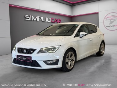 Seat leon 2.0 tdi 150 start/stop fr / sièges chauffants / radar av arr occasion simplicicar veauche simplicicar simplicibike...