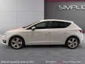 Seat leon 2.0 tdi 150 start/stop fr / sièges chauffants / radar av arr occasion simplicicar veauche simplicicar simplicibike...