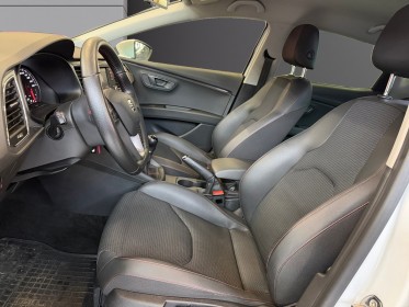 Seat leon 2.0 tdi 150 start/stop fr / sièges chauffants / radar av arr occasion simplicicar veauche simplicicar simplicibike...