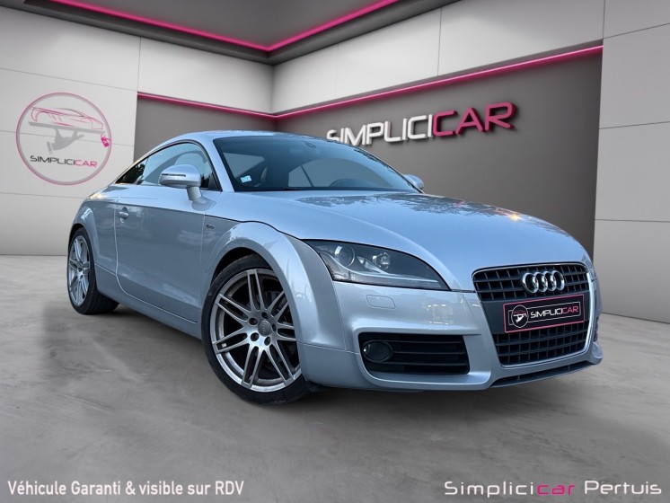 Audi tt coupe 1.8 tfsi 160 s line radar de stationnement kit distribution kit embrayage neuf garantie 12 mois occasion...