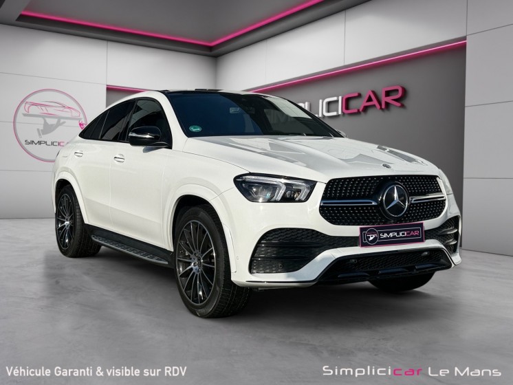 Mercedes gle coupe 350 de 9g-tronic 4matic amg line toit ouvrant coffre electrique attelage garantie 12 mois occasion...