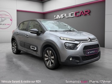 Citroen c3 c3 puretech 83 ss bvm5 shine occasion paris 17ème (75)(porte maillot) simplicicar simplicibike france