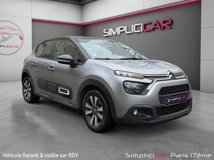 Citroen c3 c3 puretech 83 ss bvm5 shine occasion paris 17ème (75)(porte maillot) simplicicar simplicibike france