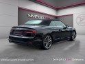 Audi a5 cabriolet 2.0 tfsi 190 s tronic 7 s-line caméra 360 suivi complet garantie 12 mois occasion simplicicar orleans...
