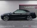 Audi a5 cabriolet 2.0 tfsi 190 s tronic 7 s-line caméra 360 suivi complet garantie 12 mois occasion simplicicar orleans...