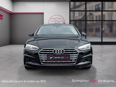 Audi a5 cabriolet 2.0 tfsi 190 s tronic 7 s-line caméra 360 suivi complet garantie 12 mois occasion simplicicar orleans...