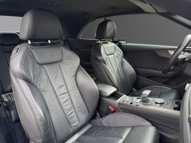 Audi a5 cabriolet 2.0 tfsi 190 s tronic 7 s-line caméra 360 suivi complet garantie 12 mois occasion simplicicar orleans...