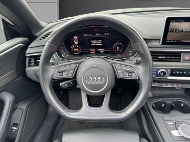 Audi a5 cabriolet 2.0 tfsi 190 s tronic 7 s-line caméra 360 suivi complet garantie 12 mois occasion simplicicar orleans...