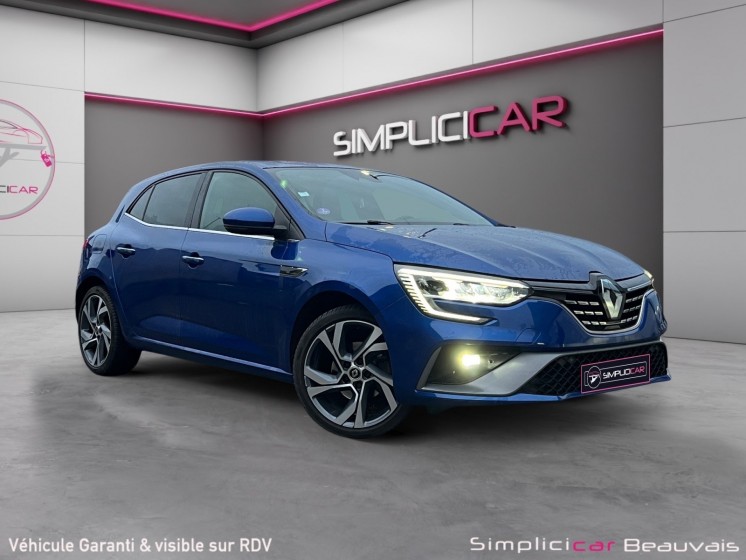 Renault megane iv berline tce 140 edc fap - 20 r.s. line occasion parc voitures beauvais simplicicar simplicibike france