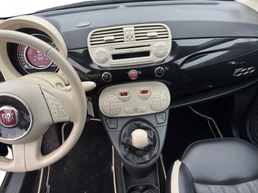 Fiat 500 serie 3 1.2 8v 69 ch lounge courroie de distrubition faite / toit panoramique / radar arriere occasion simplicicar...
