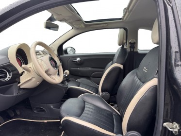 Fiat 500 serie 3 1.2 8v 69 ch lounge courroie de distrubition faite / toit panoramique / radar arriere occasion simplicicar...