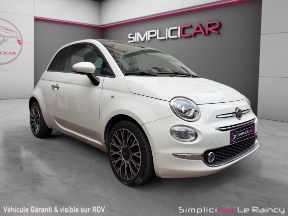 Fiat 500 serie 6 1.2 69 ch s carplay entretien a jour garantie 12 mois occasion simplicicar le raincy simplicicar...