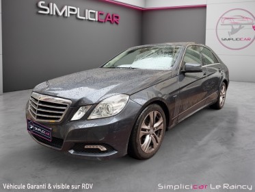 Mercedes classe e 350 cdi blueefficiency avantgarde executive a entretiens mercedes garantie 12 mois occasion simplicicar le...