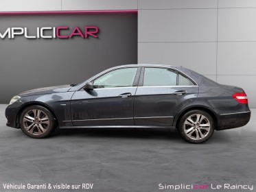 Mercedes classe e 350 cdi blueefficiency avantgarde executive a entretiens mercedes garantie 12 mois occasion simplicicar le...