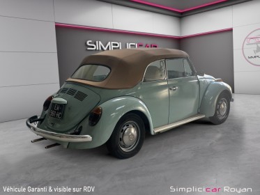 Volkswagen coccinelle 1303 cabriolet 1600 cc 44ch / moteur refait à neuf / capote neuve / garantie  3 mois occasion...