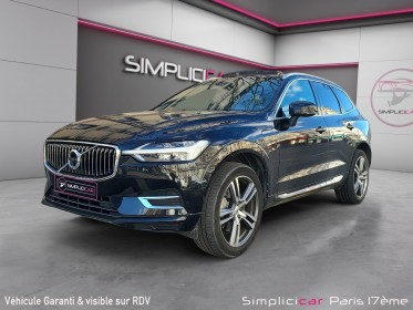 Volvo xc60 t8 twin engine 303 ch  87 ch geartronic 8 inscription luxe occasion paris 17ème (75)(porte maillot) simplicicar...