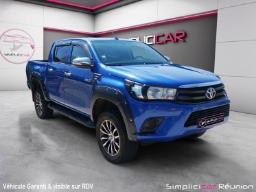 Toyota hilux double cabine 2.4 d-4d 150 ch double cab 4wd occasion réunion ville st pierre simplicicar simplicibike france