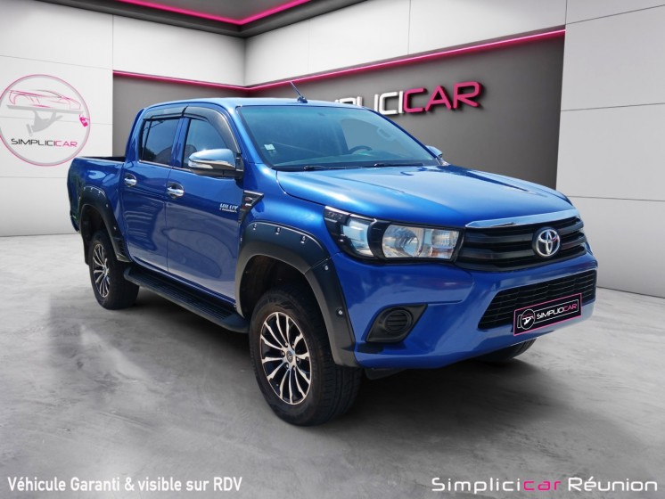Toyota hilux double cabine 2.4 d-4d 150 ch double cab 4wd occasion réunion ville st pierre simplicicar simplicibike france