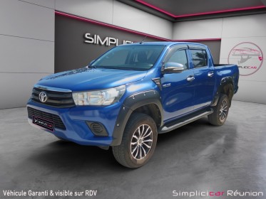 Toyota hilux double cabine 2.4 d-4d 150 ch double cab 4wd occasion réunion ville st pierre simplicicar simplicibike france