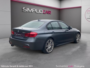 Bmw serie 3 f30 lci 320i 184 m sport pack m affichage tête haute radar de recul garantie 12 mois occasion barberey...