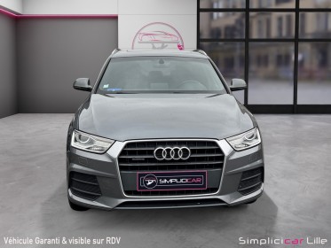 Audi q3 2.0 tdi 150 ch s tronic 7 quattro s line suivi constructeur toit panormaique 4 pneus neige offerts occasion...