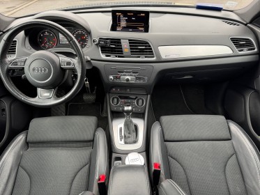 Audi q3 2.0 tdi 150 ch s tronic 7 quattro s line suivi constructeur toit panormaique 4 pneus neige offerts occasion...
