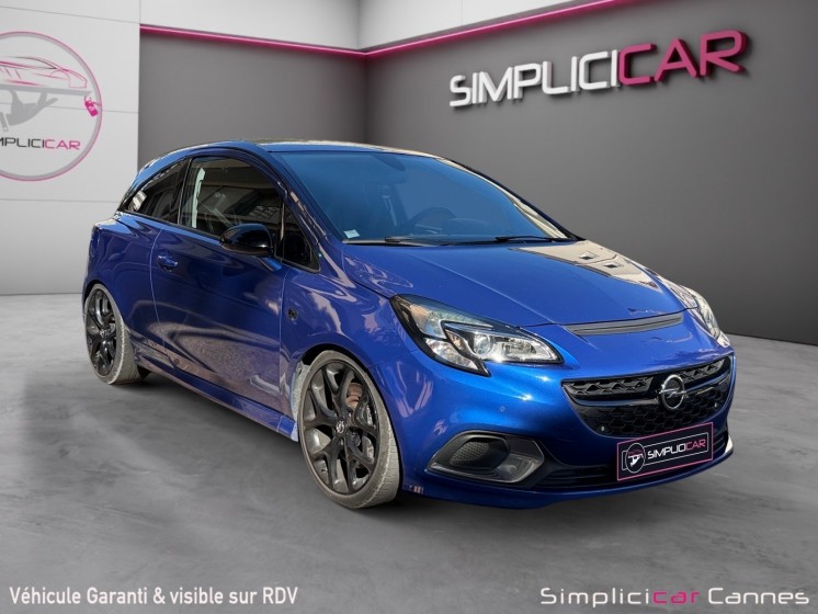 Opel corsa 1.6 turbo 207 ch opc occasion cannes (06) simplicicar simplicibike france