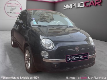 Fiat 500c 1.2 8v 69 ch lounge dualogic décapotable automatique idéal jeune conducteur garantie 12 mois occasion simplicicar...