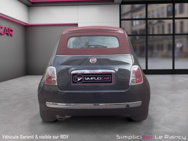 Fiat 500c 1.2 8v 69 ch lounge dualogic décapotable automatique idéal jeune conducteur garantie 12 mois occasion simplicicar...