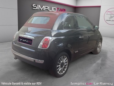 Fiat 500c 1.2 8v 69 ch lounge dualogic décapotable automatique idéal jeune conducteur garantie 12 mois occasion simplicicar...