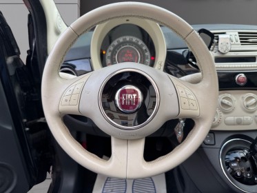 Fiat 500c 1.2 8v 69 ch lounge dualogic décapotable automatique idéal jeune conducteur garantie 12 mois occasion simplicicar...