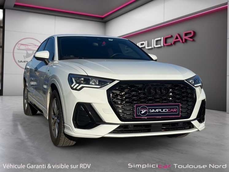 Audi q3 sportback 35 tfsi 150 ch s tronic 7 s line occasion simplicicar toulouse nord simplicicar simplicibike france
