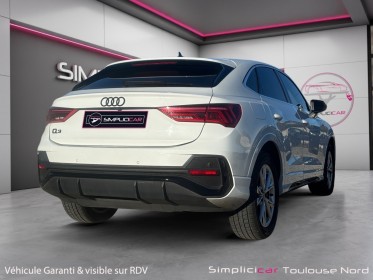 Audi q3 sportback 35 tfsi 150 ch s tronic 7 s line occasion simplicicar toulouse nord simplicicar simplicibike france