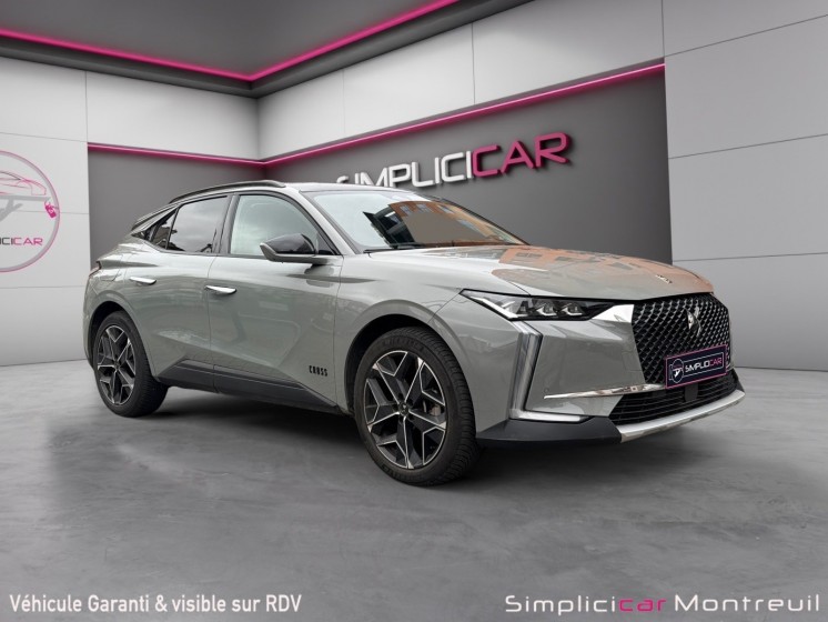 Ds ds 4 130 eat8 cross rivoli sièges cuir toit ouvrant panoramique carplay affichage tête haute caméra de recul 360......