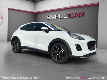 Ford puma 1.0 ecoboost mhev  non rechargeable  125 cv titanium - caméra de recul - garantie 12 mois occasion simplicicar la...