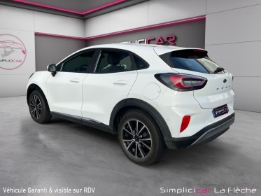 Ford puma 1.0 ecoboost mhev  non rechargeable  125 cv titanium - caméra de recul - garantie 12 mois occasion simplicicar la...