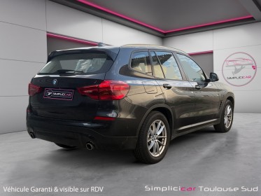 Bmw x3 g01 sdrive18d 150ch bva8 business design caméra de recul garantie 12 mois occasion simplicicar toulouse sud...