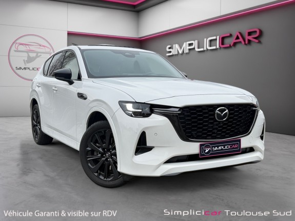 Mazda cx-60 2023 .5l e-skyactiv phev 327 ch 4x4 bva8 homura plus caméra 360 toit ouvrant garantie constructeur occasion...