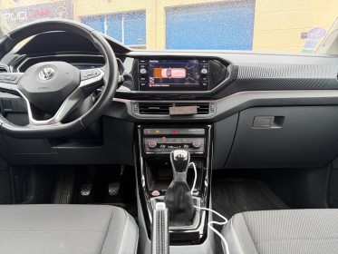 Volkswagen t-cross 1.0 tsi 115 start/stop bvm6 first edition - apple carplay- siège chauffant occasion simplicicar lagny ...